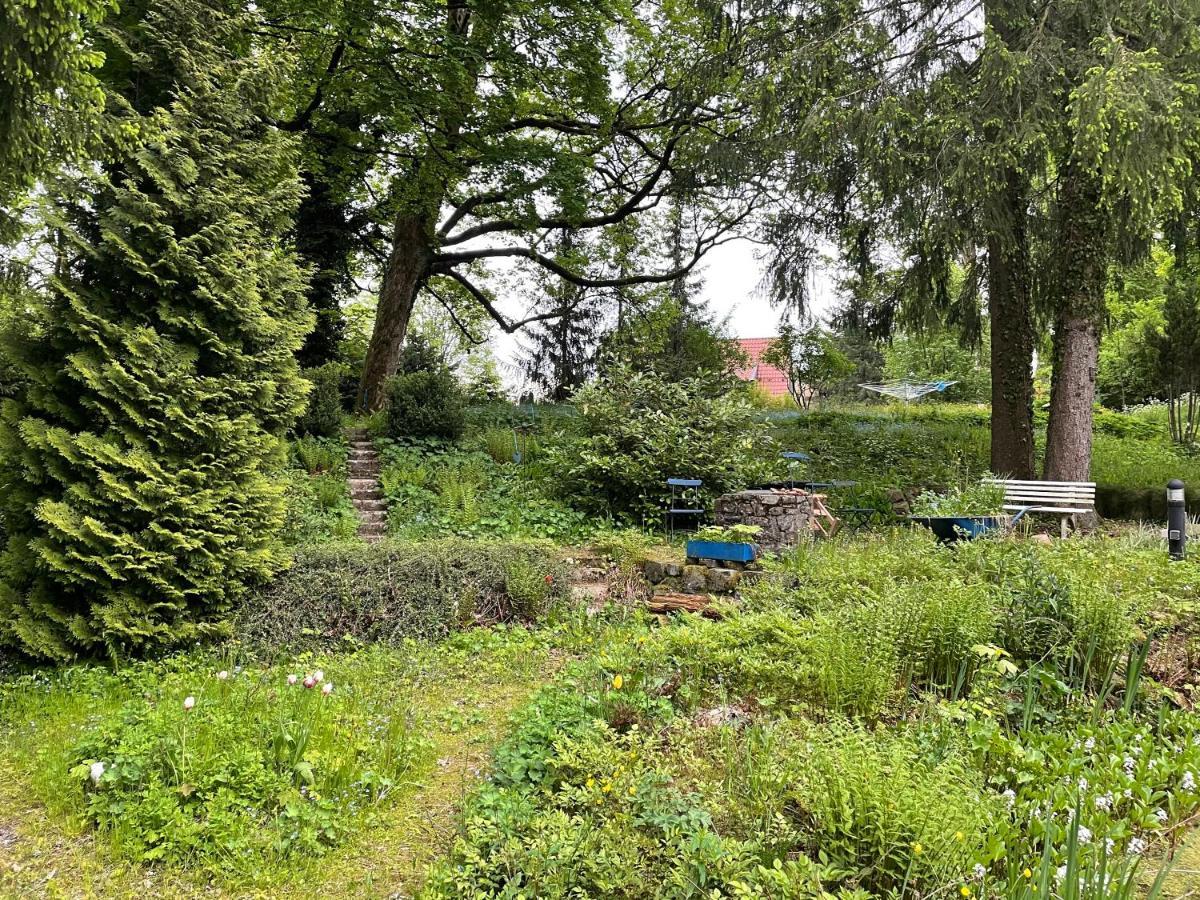 Liebevoll Eingerichtetes Ferienhaus Mit Grossem Garten Clausthal-Zellerfeld Exterior foto