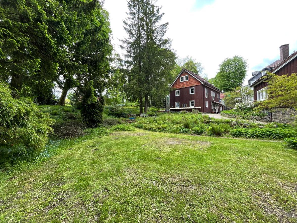 Liebevoll Eingerichtetes Ferienhaus Mit Grossem Garten Clausthal-Zellerfeld Exterior foto