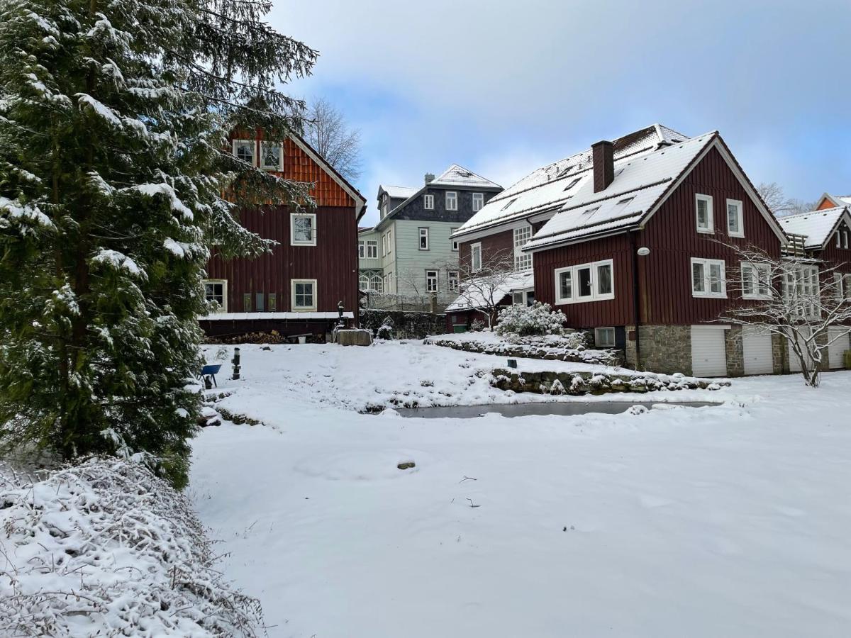 Liebevoll Eingerichtetes Ferienhaus Mit Grossem Garten Clausthal-Zellerfeld Exterior foto