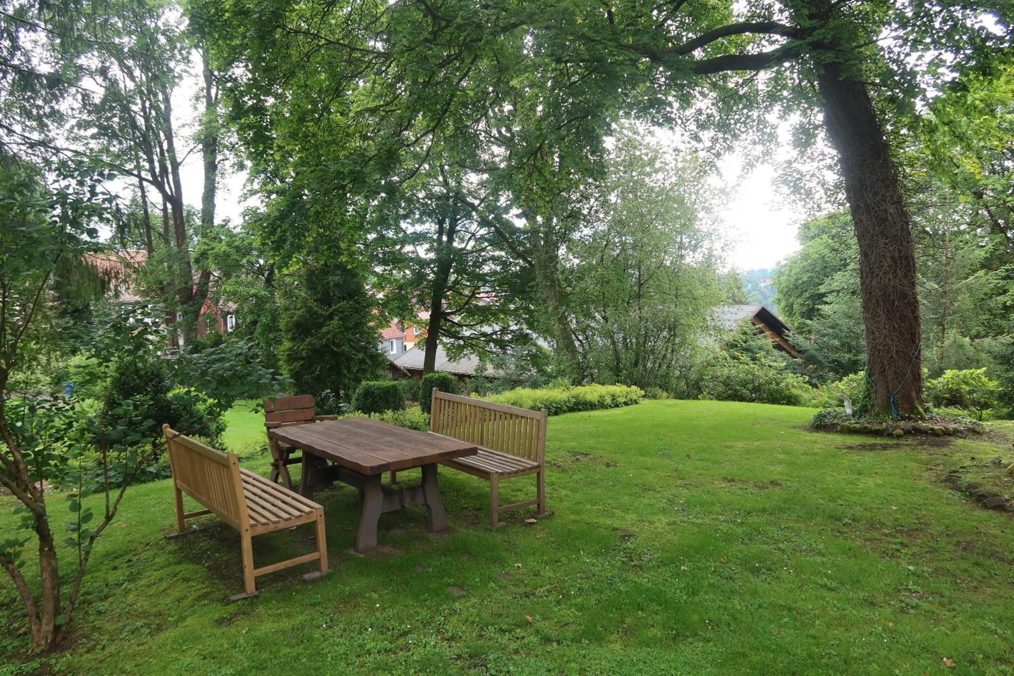Liebevoll Eingerichtetes Ferienhaus Mit Grossem Garten Clausthal-Zellerfeld Exterior foto